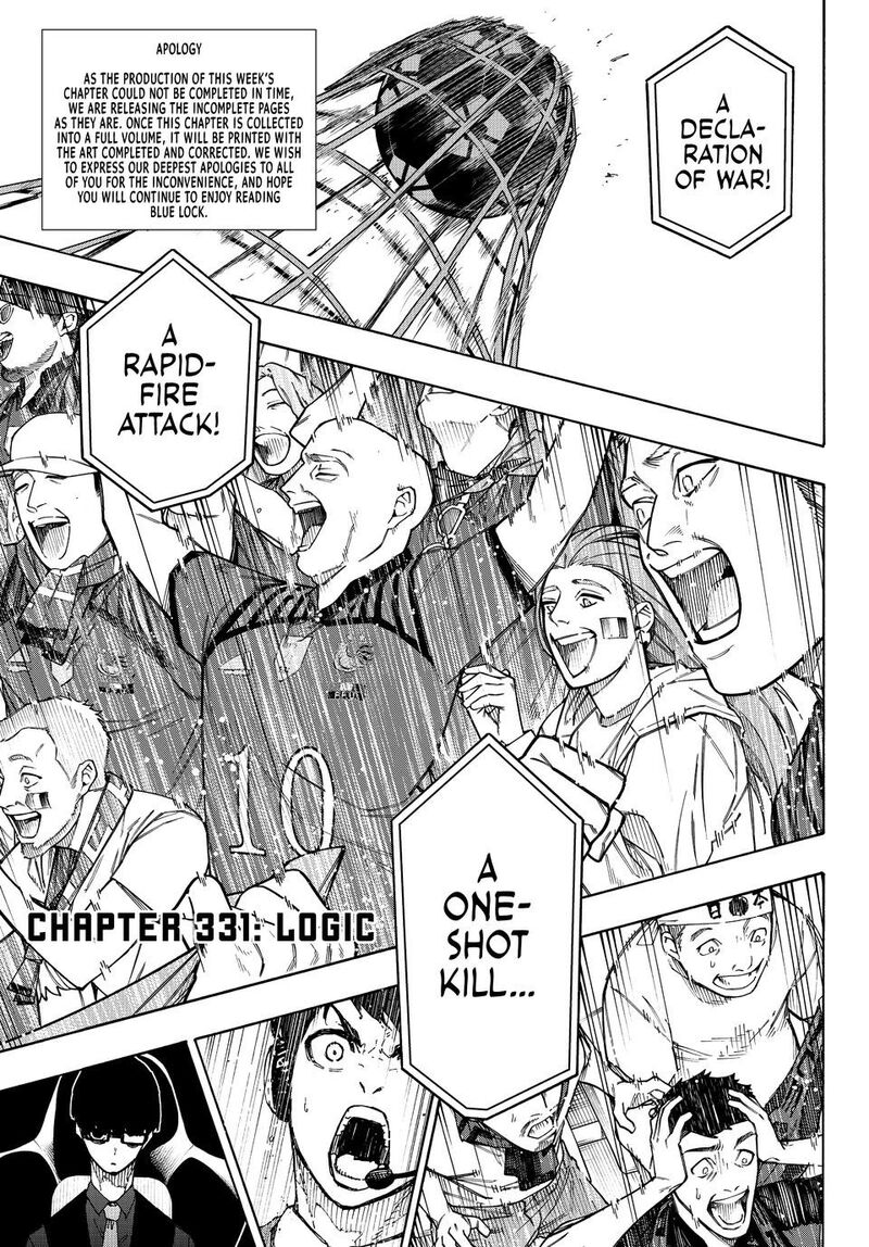 Blue Lock Chapter 331 image 01